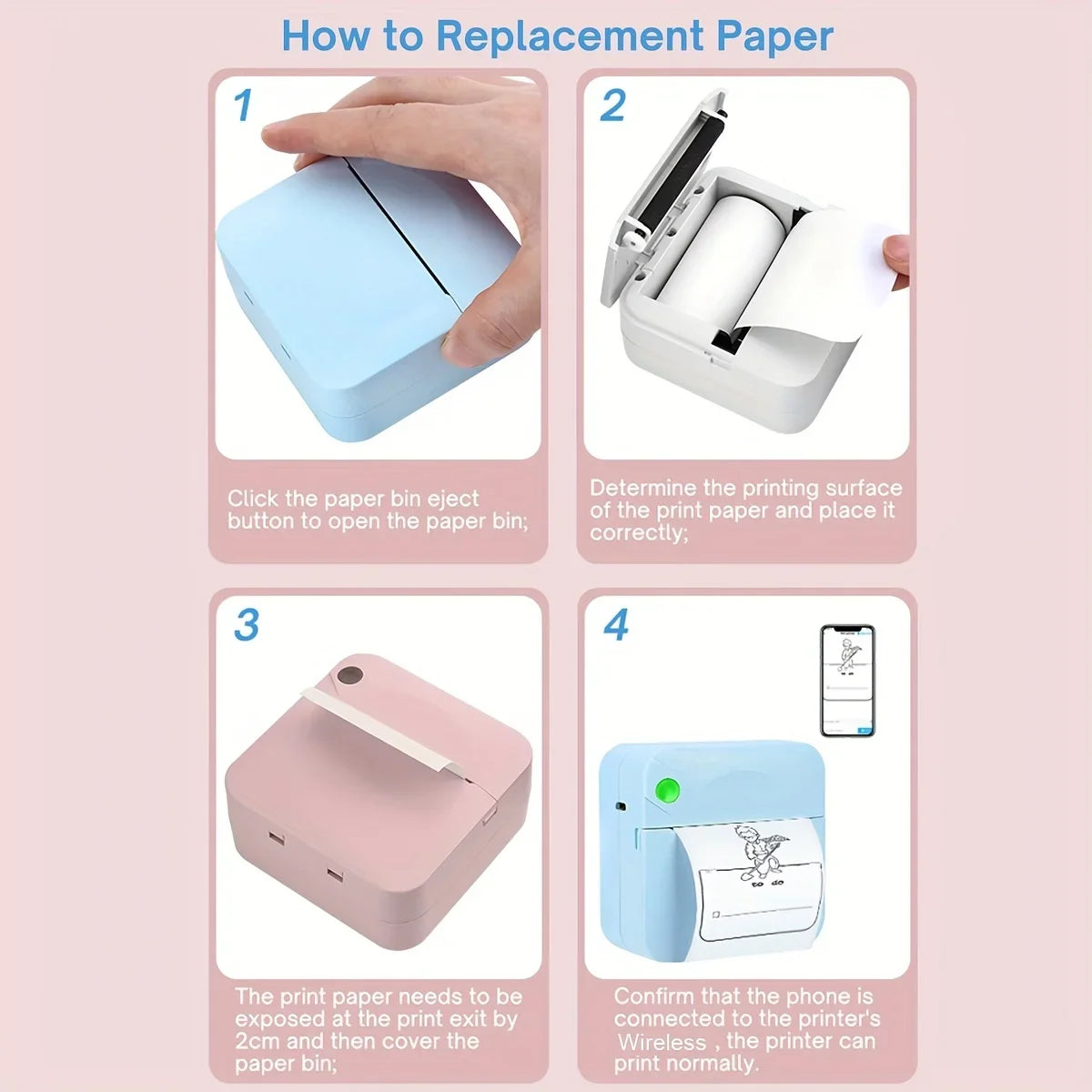 NovaPrint Pocket Mini Printer