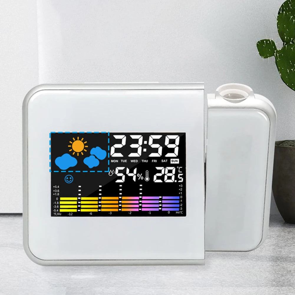 Horizon LED Projection Alarm Clock