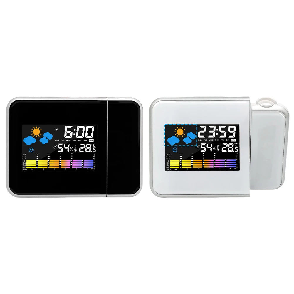 Horizon LED Projection Alarm Clock