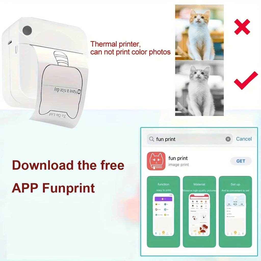 NovaPrint Pocket Mini Printer
