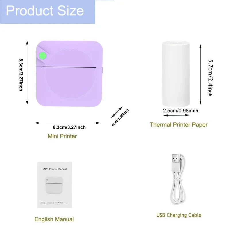 NovaPrint Pocket Mini Printer