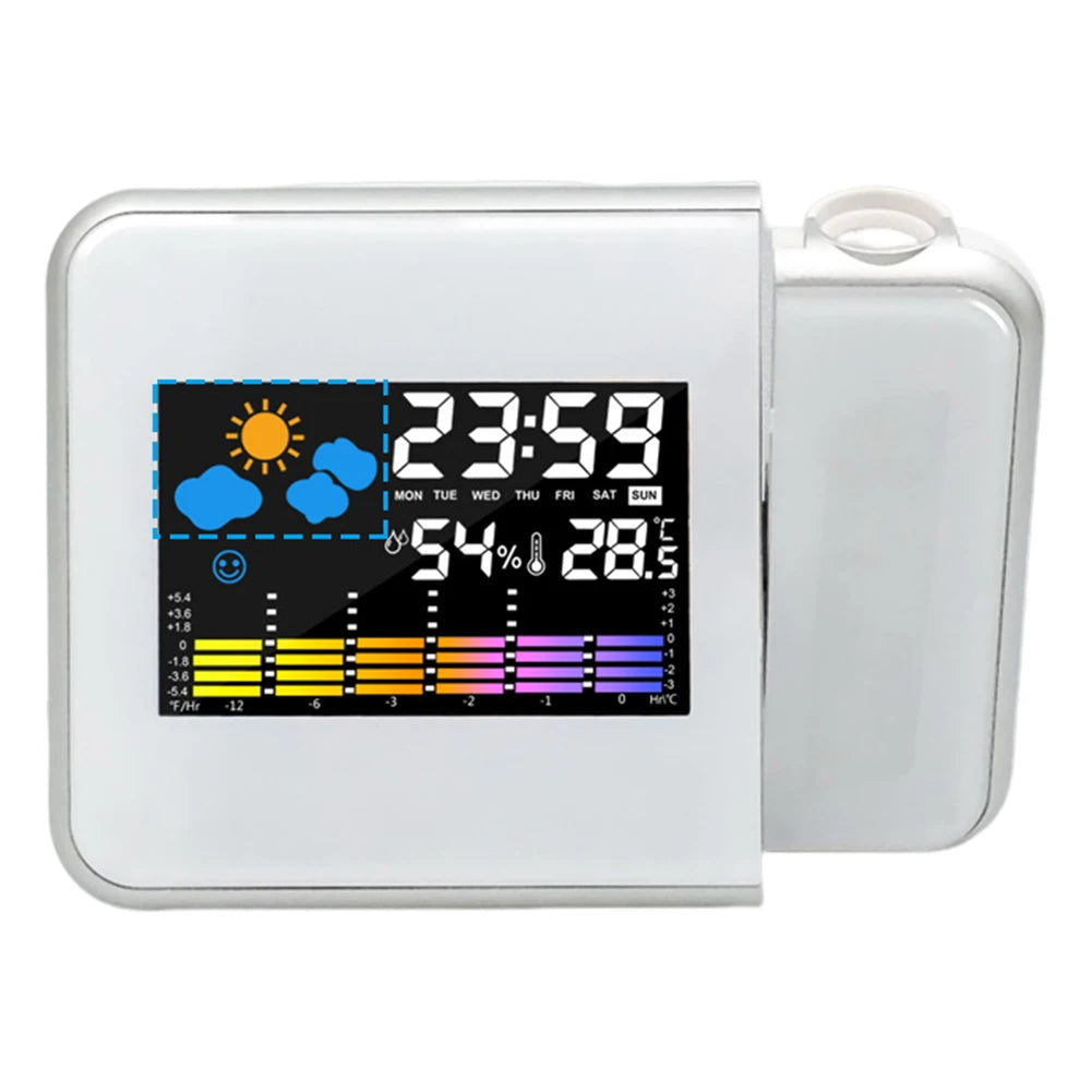 Horizon LED Projection Alarm Clock