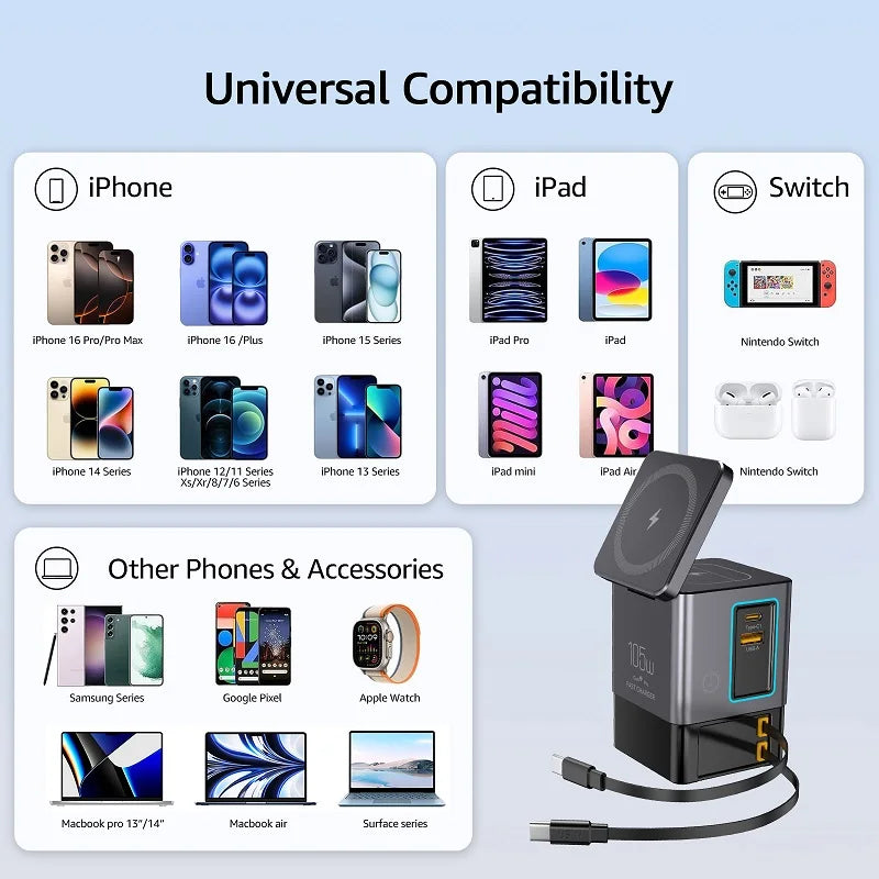 NovaCharge 6-in-1 Power Tower