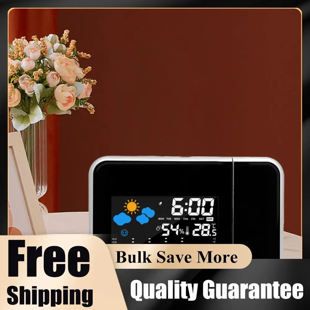 Horizon LED Projection Alarm Clock
