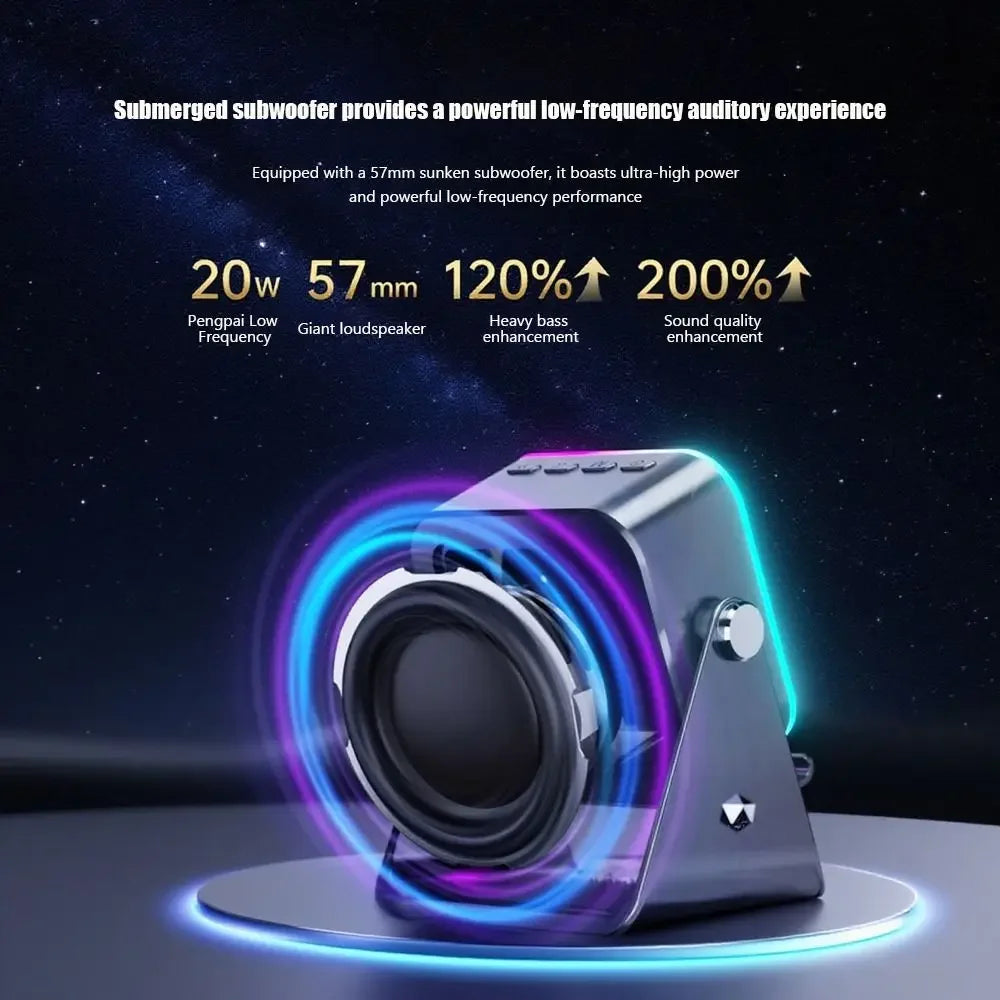 GlowBeat LED Bluetooth Speaker