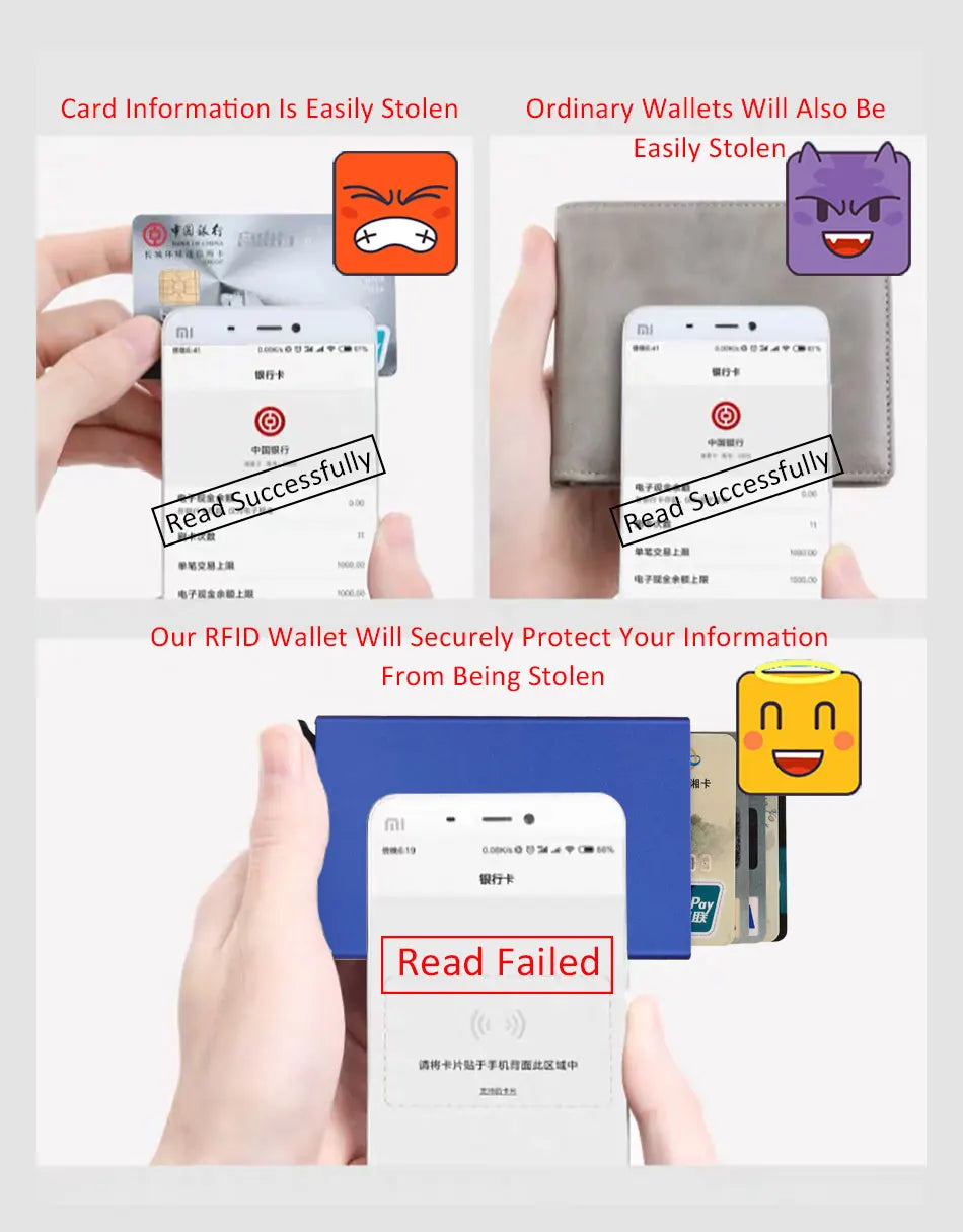 ShieldCard RFID Smart Wallet