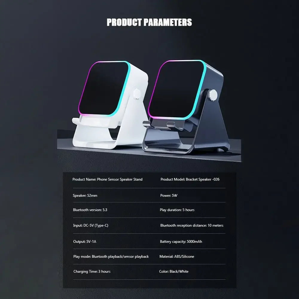 GlowBeat LED Bluetooth Speaker