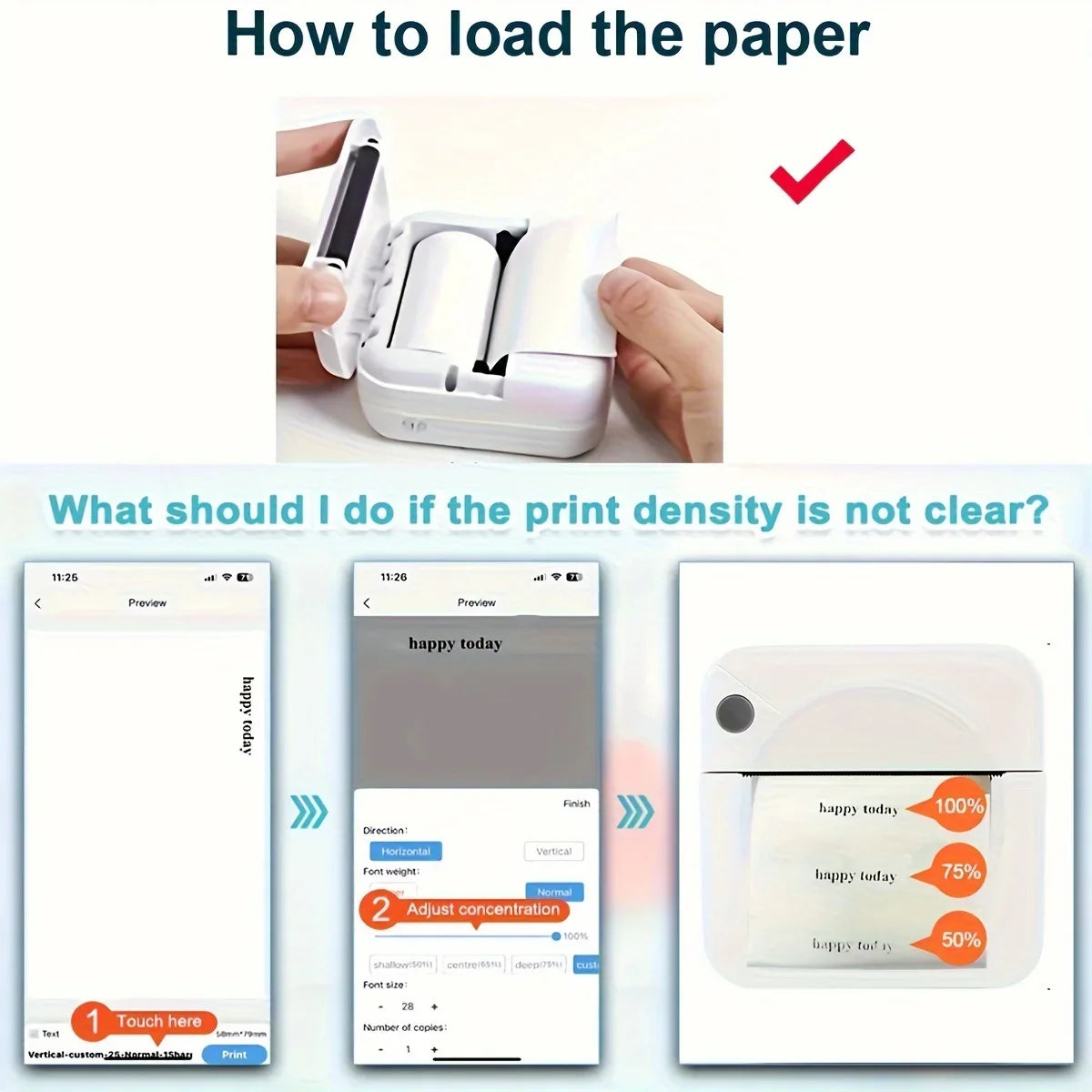 NovaPrint Pocket Mini Printer