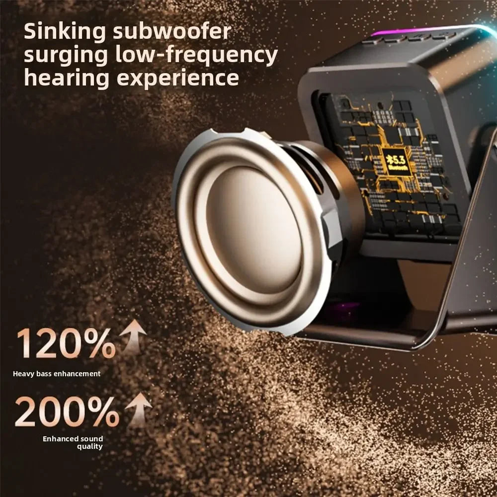 GlowBeat LED Bluetooth Speaker