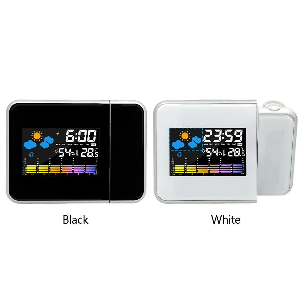 Horizon LED Projection Alarm Clock