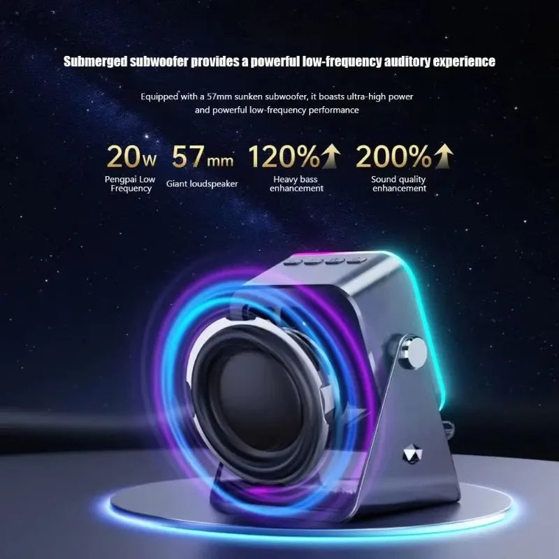 GlowBeat LED Bluetooth Speaker