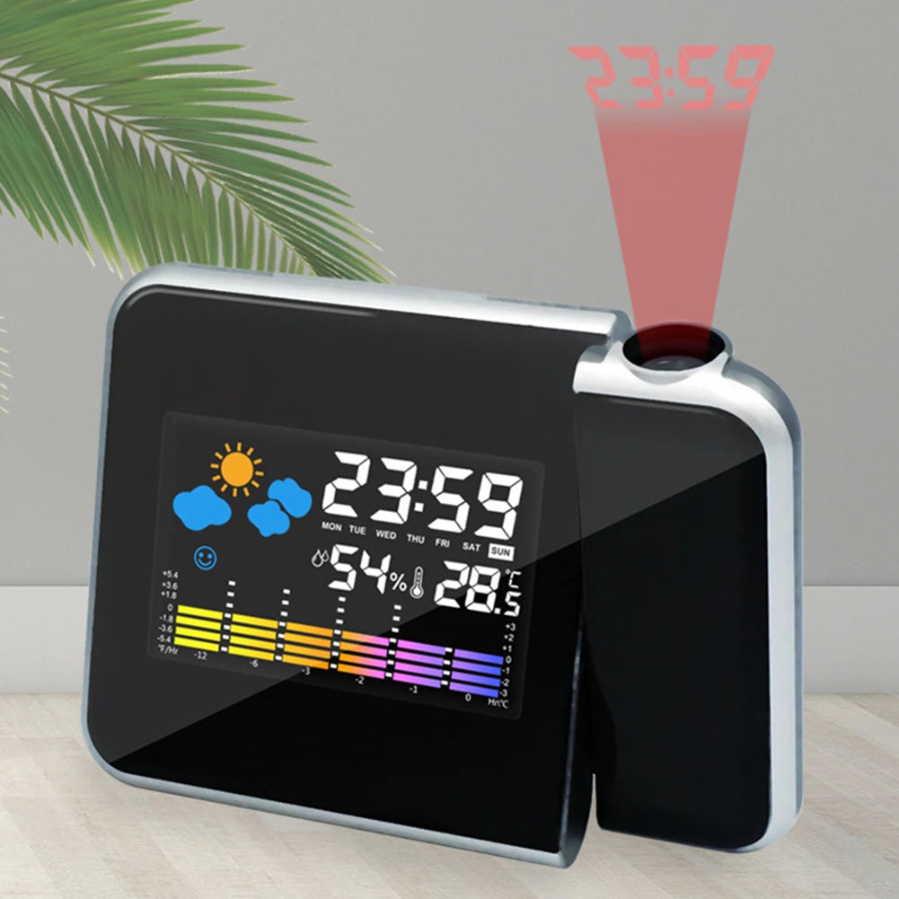 Horizon LED Projection Alarm Clock