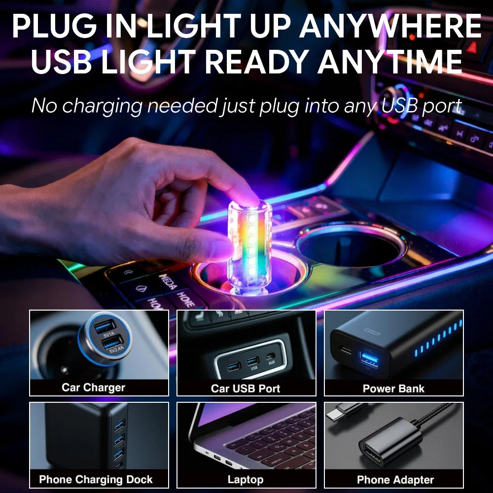 NovaGlow Car Ambient Light Kit