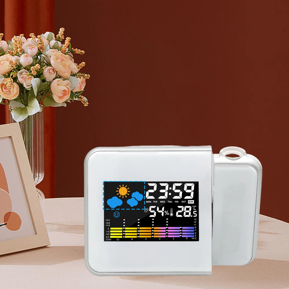 Horizon LED Projection Alarm Clock
