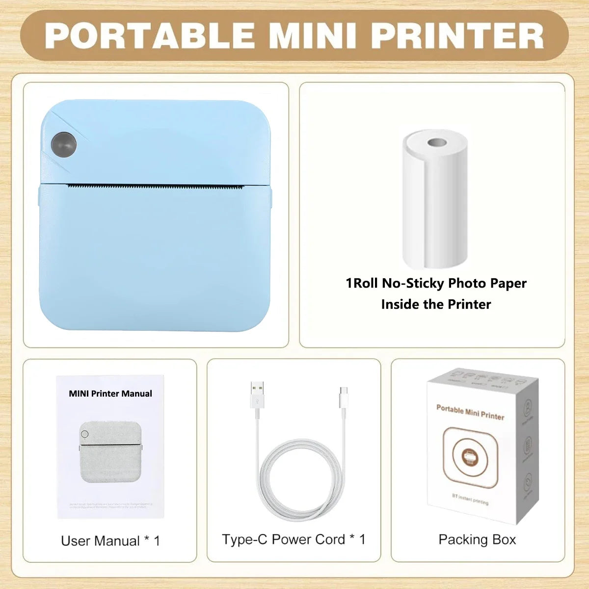 NovaPrint Pocket Mini Printer
